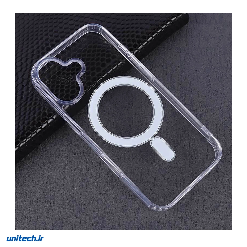 قاب ضد ضربه مگ سیف Clear Case Magnetic مناسب گوشی iphone 17